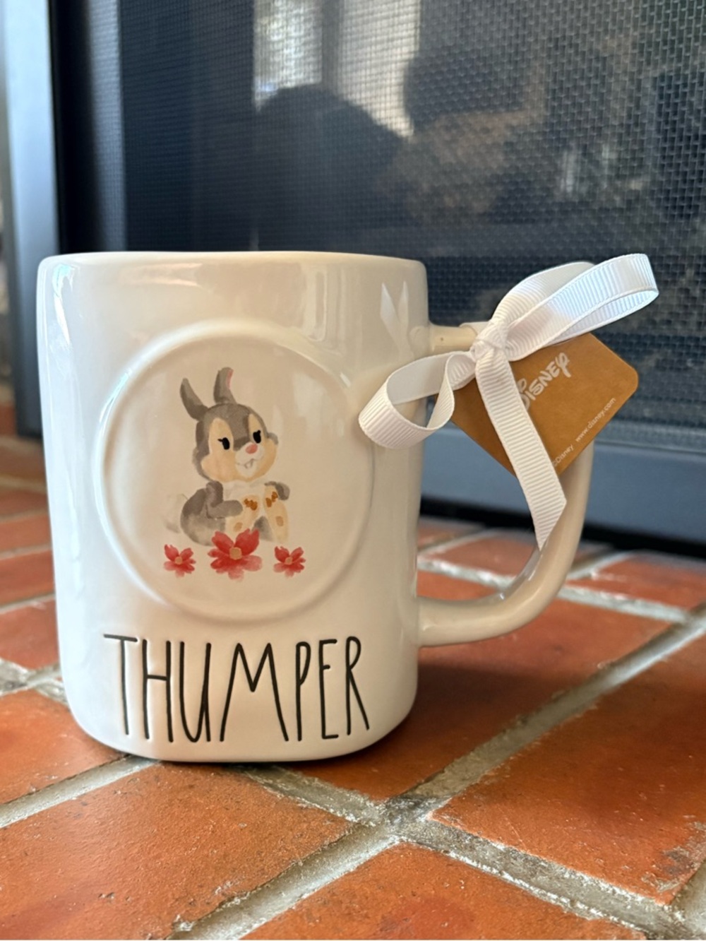 Rae Dunn Thumper mug from the Disney collection NWT